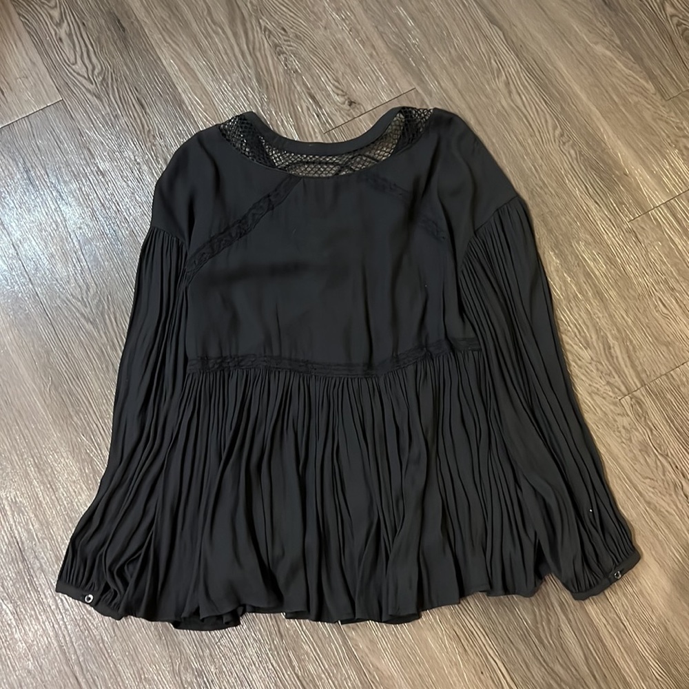 Free People Black Blouse - Picture 4 of 5
